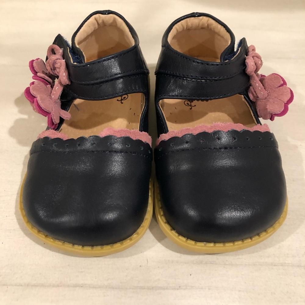 Navy blue shoes